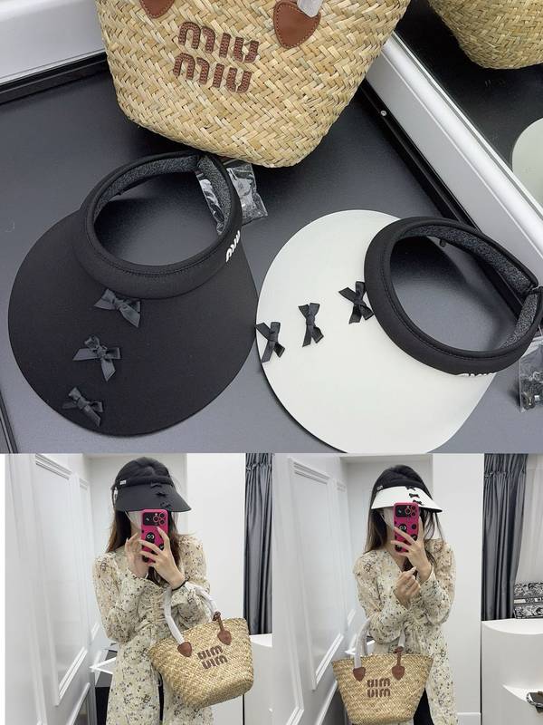Miu Miu Hat MUH00142-1 Miu Miu Hat MUH00142-1
